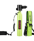 Mini 0.5L Scuba Tank Portable Underwater Breathing Cylinder For Short Dives Up To 10 Minutes with bag and lanyard