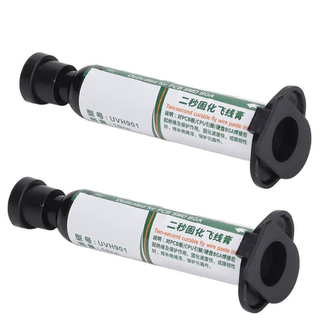 Two Pack Solder Mask Ink For PCB Repair, 10cc UV Curing Solder Resist Ink, Quick Dry Formula, 550C High Temperature Resistant