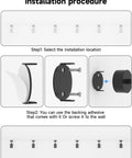 Installation procedure for RGB LED Indoor Spot Lights With Color Changing, App And Remote Control, Music Sync, Timer Function