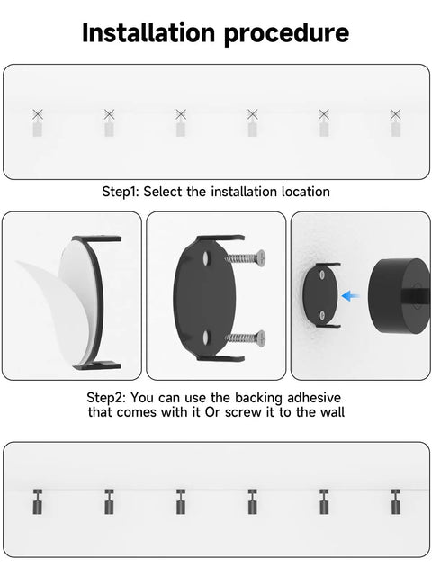 Installation procedure for RGB LED Indoor Spot Lights With Color Changing, App And Remote Control, Music Sync, Timer Function