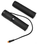 Right Hand Half Twist Electric Scooter Throttle For 12V To 72V Ebike Waterproof All Weather 3 Pin WP Connector, black