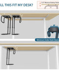 Heavy Duty Under Desk PC Mount Upgrade Your Battle Station With This Badass Adjustable CPU Bracket fitting under a desk.