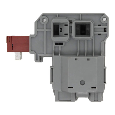 Close-up of grey 131763202 Washer Door Latch Replacement For Frigidaire FFFS5115PW0 Washing Machine Compatible With 131763202