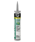 Gutter And Flashing Exterior Sealant Advanced Hybrid Polymer Waterproof Sealant Medium Gray 10.1 Oz tube front view