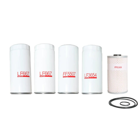 Volvo D13 Filter Kit Direct Replacement For Oil Change With OE Numbers 20972293 21707133 21707132 LF667 X2 LF3654 FF5507 FF5369