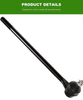 Ford Bronco And F150 1987-1996 Front Suspension Kit 4WD Beefed-Up Upgrade Includes Inner Tie Rod End Outer Tie Rod End Lower Ball Joint Upper Ball Joint And Adjusting Sleeve, black steel tie rod end