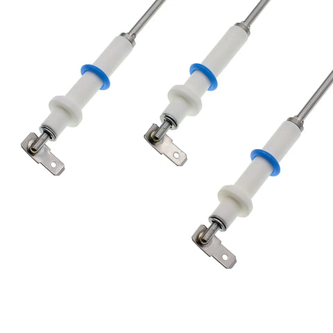 High Grade Stainless Steel Steam Probe Kit For Breville Sage Dual Boiler Oracle Touch Espresso Makers showing three steam needles with rubber seals.