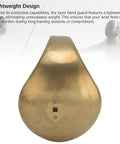 Lightweight Fencing Hand Guard Plate With Pro Grade High Strength Stainless Steel Sabre Protector for Adult Practice