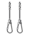 Heavy Duty Swing Hangers 1500Lb Capacity Stainless Steel Hooks For Wood Or Steel Beams 5 Inch Wide Porch Swing Hardware