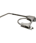 Beefy Heavy Duty 4 Inch Exhaust Clamp With Hanger Kit For Cars And Trucks Universal Muffler Mounts Stainless Steel Zinc Plated