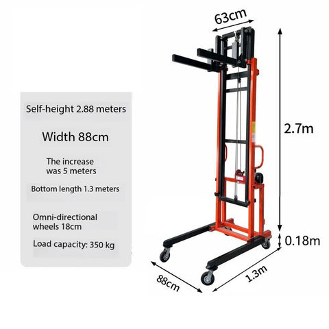 Heavy Duty Automated Lifting Platform Table For Ductwork And Air Conditioning Setup That Handles Big Loads With Precision Motorized Lift Mechanism, 2.88m height, 88cm wide.
