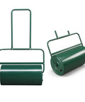 24 Inch Beefy Lawn Roller For Grass Seed And Sod, Heavy Duty Steel Garden Roller, 13 Gallon Water Filled Push Pull Ground Leveler