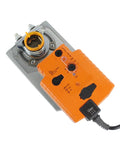 Heavy Duty Rotary Damper Actuator With Fail Safe Design And 40Nm Torque For Hvac Ventilation System 24V Ac Dc Open Close Control from above.