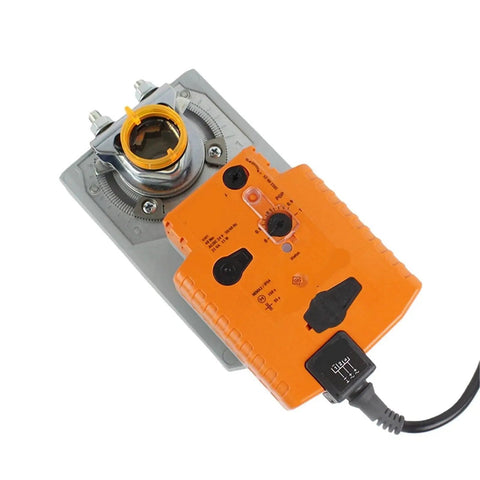 Heavy Duty Rotary Damper Actuator With Fail Safe Design And 40Nm Torque For Hvac Ventilation System 24V Ac Dc Open Close Control from above.