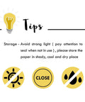 Storage tips for Easy At-Home Iron-On Heat Transfer Paper For White And Light Fabrics Inkjet Compatible Wash Durable No Cracking