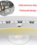 Heavy Duty Aluminum Lazy Susan Rotating Turntable Built Like A Tank Spins Sweet As Silk With Zero Hassle Installation For Kitchen Dining Tables Supports Glass Granite Wood 27 Inches close-up of solid aluminum alloy and thickened design