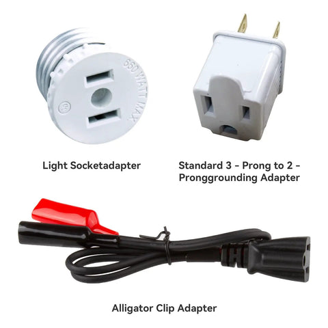 Circuit Breaker Finder Kit With GFCI Outlet Tester And 3 Accessories For 90-120V AC Systems, adapters included