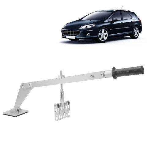 Paintless Dent Repair Kit For Cars, pro-grade auto dent puller and black vehicle side view