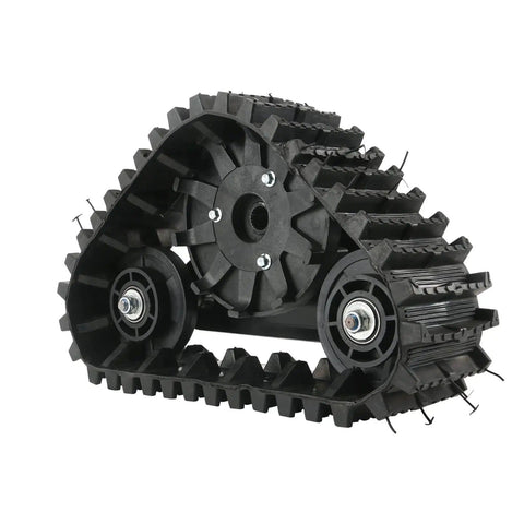 Pair Of 23 Tooth Spline Rear ATV Tracks For Go Kart UTV And Quad Beefed Up For Snow Sand Mud Off Road Performance Replacement
