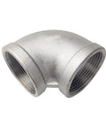 2 Inch Female Threaded Elbow Fitting NPT Stainless Steel 304 90 Degree Angled Pipe Elbow Copper Finish