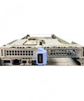 Straight Fire Four Node AMD EPYC Server Rig Featuring Quad Sixteen Core Processors And Two Hundred Fifty Six Gigs Of RAM Wrapped In Blazing Fast NVMe Storage Designed For Daily Grind Duties Built To Ride Out Heavy Loads No Sweat, showing rear panel connections.