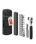 12 In 1 Bike Tool Kit With Ratchet Wrench Compact Silicone Capsule Scratch Free Waterproof IF Design Award Winning
