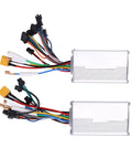 Dual Drive Controller Kit For Electric Bikes And Scooters 48V 25A 1200W Front And Rear Controllers with wires