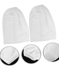 Hardcore Canvas Arm Sleeves For Sandblasting And High Pressure Setup Straight Up Rugged Protection For Mechanics And Trade Pros, white fabric close-up.