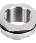 Stainless Steel Bulkhead Pipe Fitting Connector Kit One Quarter To Two Inch BSPT Female SS316L And 304 Stainless Water Tank Hole Drainer