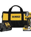 3/8 Inch Compact Impact Wrench Kit Delivers Sweet Torque And Snappy Action For Fast Bolt Removal On Any Shop Floor Includes battery and bag.
