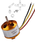 2212 Brushless Quadcopter Motor for Drones and RC Planes with 930KV 2700KV 2200KV 1400KV and 1000KV Options Efficient 4 to 10A Current