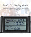S900 LCD display meter for 26A Sine Wave Brushless Motor Controller Kit With S900 LCD Display For Electric Bikes 24V 36V 48V 500W 750W Three Modes Hall Or No Hall Compatible Plug And Play Retrofit Upgrade