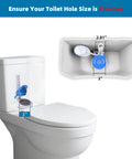 3 Inch Toilet Flapper Replacement For Gerber 99-788 With Stainless Steel Chain Water Saving Flush Valve Seal High Performance Easy Install Blue Fits 3 Inch Openings Conserves Water Leak Proof Durable on 3-inch toilet tank