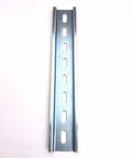 30 Pieces Slotted Steel DIN Rails Zinc Plated RoHS Compliant 8 Inch Long 35mm Wide 7.5mm High Beefy Heavy Duty Mounting Rails