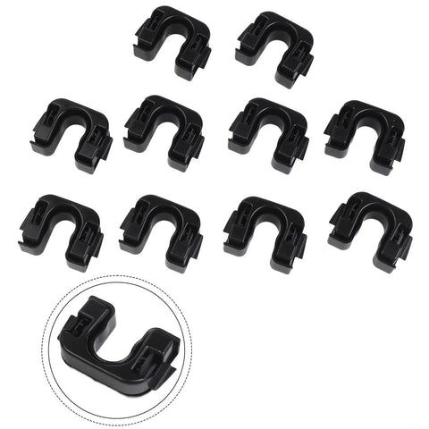 Ford Rear Shelf Clip 10 Pack For Fiesta Mk7 Focus B Max C Max Boot Cover Bracket Retainer 015532109E Direct Fit OEM Replacement