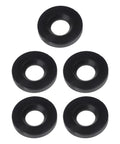 Five Rubber Pads For Shock Absorption And Vibration Control For Gym Equipment And Home Furniture Heavy Duty No Vibe Cushions