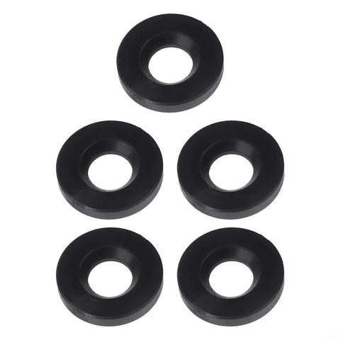 Five Rubber Pads For Shock Absorption And Vibration Control For Gym Equipment And Home Furniture Heavy Duty No Vibe Cushions