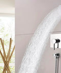 Adjustable Solid Brass Shower Head Holder Wall Mount That Is Built To Last, Rustproof, Heavy Duty Bracket For Any Shower, Dope Bathroom Upgrade, No Plastic, Durable And Corrosion Resistant, chrome wall mount with shower head