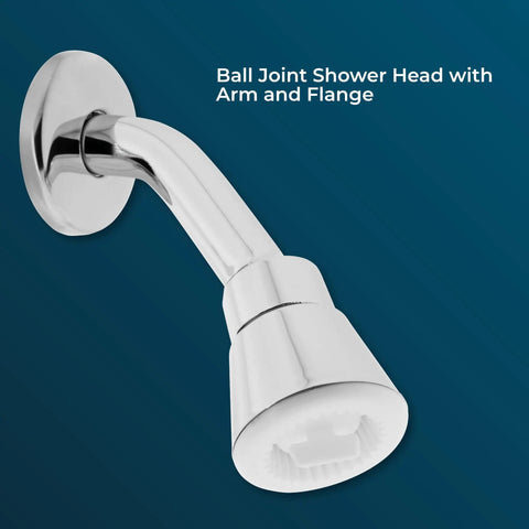 Complete Shower Repair Kit For Hot And Cold Water, Two Valves, Verve Handles Remodel, Easy Install, chrome shower head