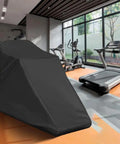 All Weather Treadmill Cover For Home Gym Indoor Outdoor Use Dustproof Protective Shield That Keeps Dust Moisture Off, Black
