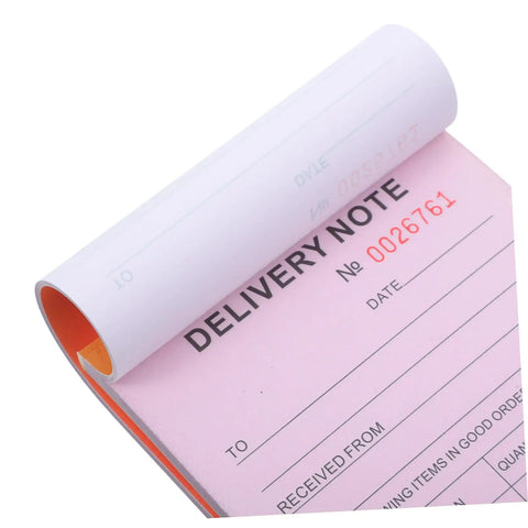 Carbon Copy Receipt Book For Small Biz 3 Part Invoice Pad With Simple Design And Clear Legibility Lightweight Order Receipt Book For Customer Transactions Fast Doc Speed And Error Reduction, 3-part receipt pad