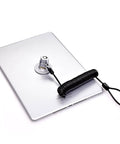 Secure 6 Foot Cut Resistant Laptop Lock Cable With 360 Degree Rotating Lock For 7x3mm Wedge Slot Laptops Anti Theft Computer Lock