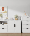 Room with white cabinets featuring 20 Pack 3 Inch Black Cabinet Pulls For Cabinets Edge Pulls And Finger Pulls Flat Drawer Handles