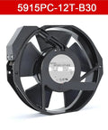 Beefy Aluminum Frame Industrial Cooler Fan For Machine Tools 170x150x38mm, dual voltage 115V AC, 5915PC-12T-B30
