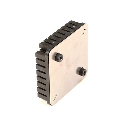 Genuine Replacement Push Block In Black For Commercial Countertop Dicers And Slicers Straight Up Built Tough For Heavy Duty Kitchen Crews Runs Smooth As Silk Daily, showing detailed side view of push block.