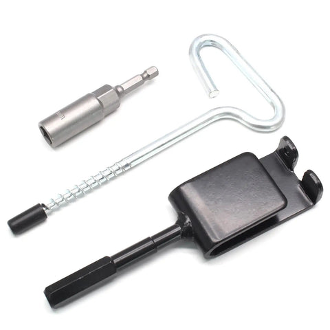 Ice Anchor Drill Adapter Kit For Ice Fishing Shelters 11mm Drill Bit Compatible with shelter stake nails and adapter