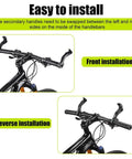 Ergonomic Bike Handlebar Grips Set With Multi Angle Adjustable Bar Ends for comfortable hand position on bike handlebars