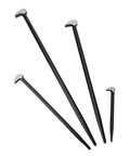Roll Type Pry Bar Set 4 Piece Built Tough Heavy Duty Steel With Corrosion Resistant Powder Coat Finish 6 12 16 20 Inch