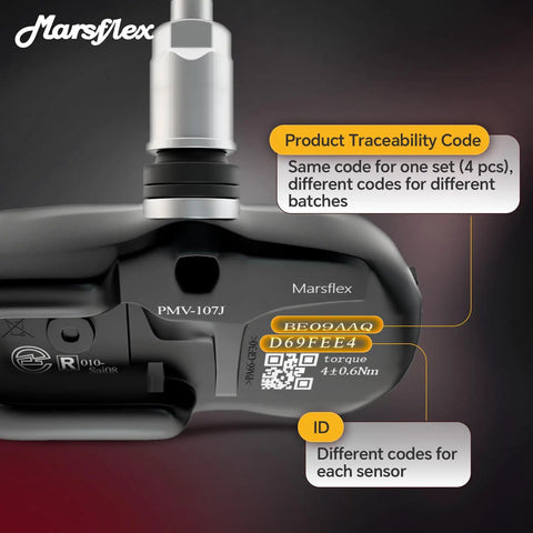 PMV107J TPMS Sensor Kit For Toyota Prius RAV4 And Lexus GS ES GX RX Replacement Tire Pressure Monitoring Sensors With Easy Install close-up