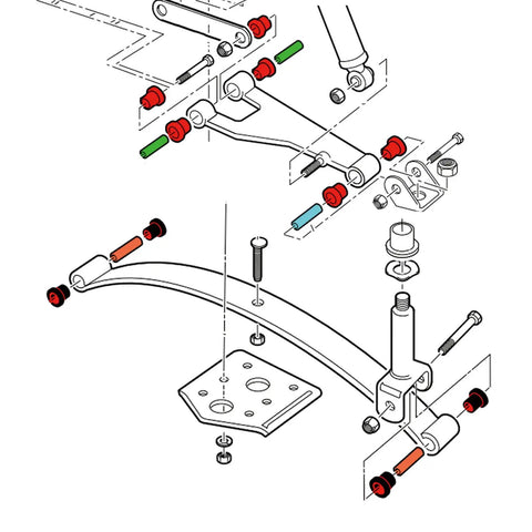 Illustration of Easy Install Golf Cart Protection Panel Repair Kit No Fuss Replacement Parts For Multiple Models Lightweight Recyclable Materials